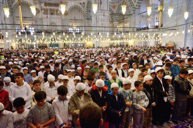 Fatih Camii ritüel merkezli dua, istanbul, tur ibadet