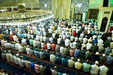 Tarawih dualar Müslümanlar