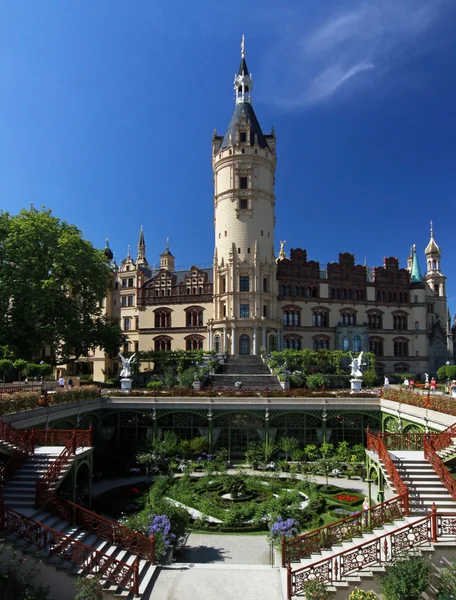 Orangery garden of castle Schwerin (Germany) — Stok fotoğraf