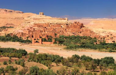 AIT-ben-haddou Fas eski ksar