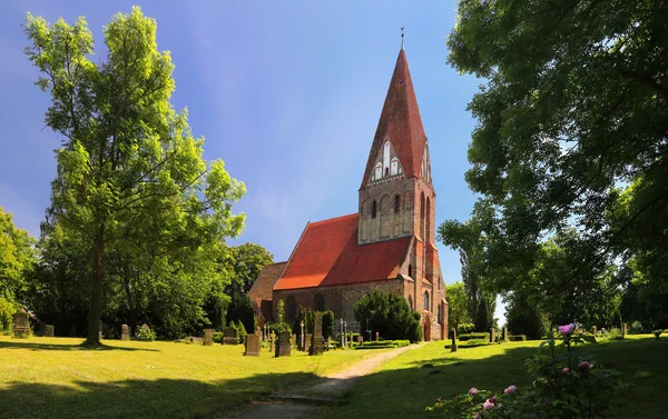 Parkentin parochie kerk, mecklenburg-vorpommern, Duitsland — Stockfoto