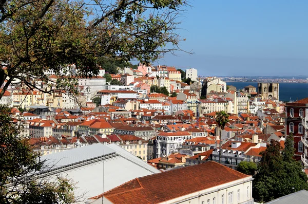 Panorama Lizbon, Portekiz — Stok fotoğraf