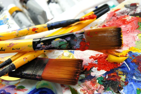 Art palette — Stock Photo, Image