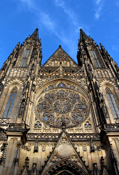 Praag kasteel Sint-Vituskathedraal — Stockfoto