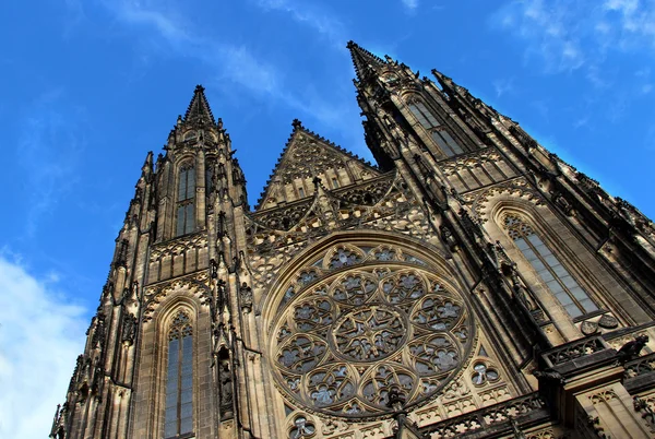 Prague castle saint vitus Katedrali — Stok fotoğraf