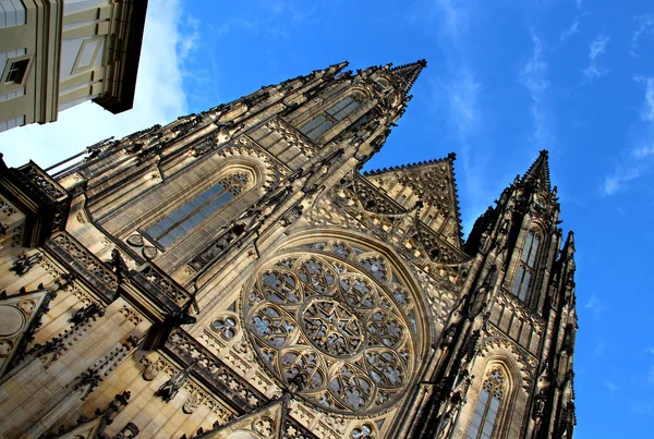 Castelo de Praga Catedral de São Vito — Fotografia de Stock