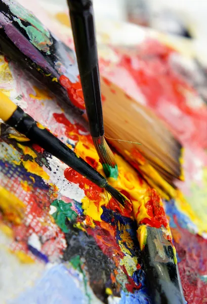 Art palette — Stock Photo, Image