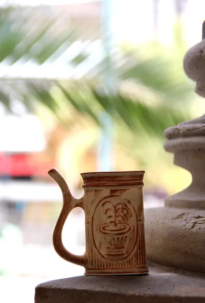 Typical Carlsbad mug — Stock Photo, Image