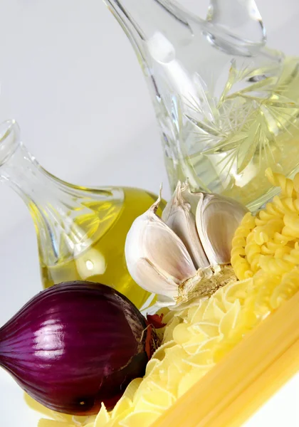 Pasta ingredients — Stock Photo, Image