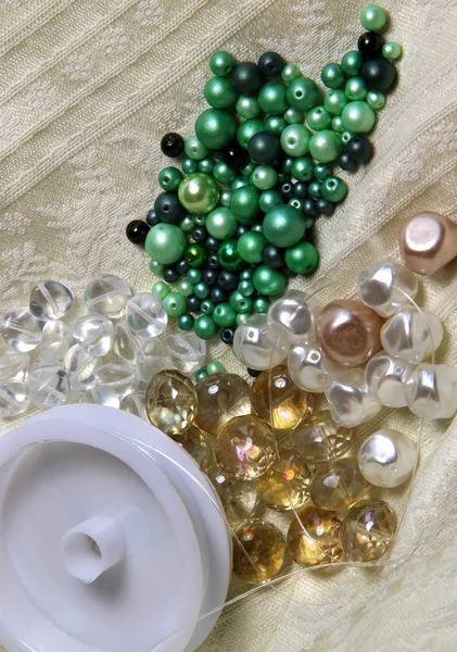 Mix of beads — Stock Photo, Image