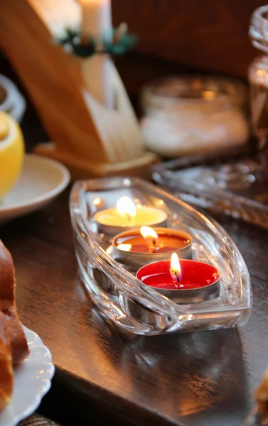 Velas de Navidad — Foto de Stock