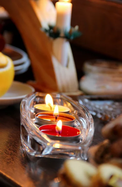 Candele di Natale — Foto Stock