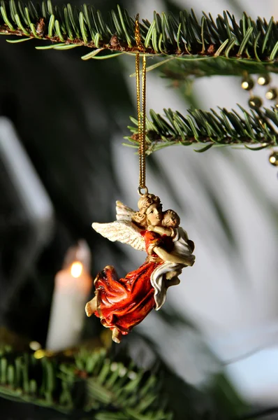 Jesus e Maria decoração anjo de Natal — Fotografia de Stock