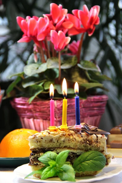 Birthday cake — Stock Photo, Image