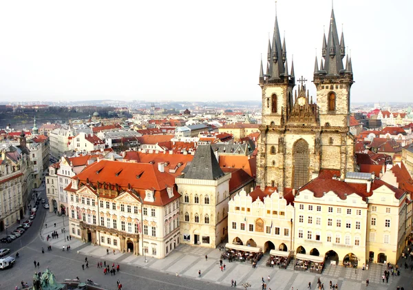 Plaza del casco antiguo, Praga, República Checa —  Fotos de Stock