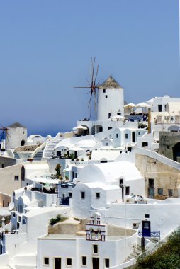 Santorini yel değirmenleri