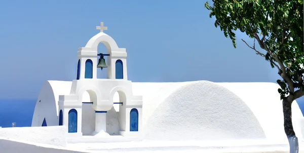Santorini church — Stock Photo, Image
