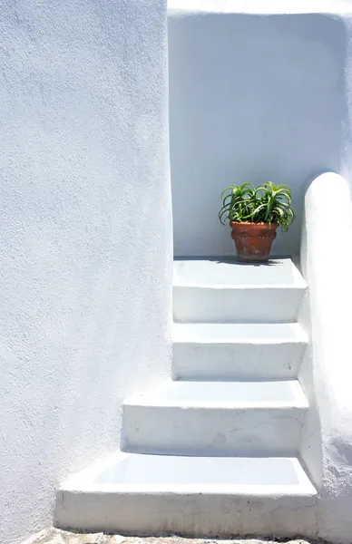 Häuser von Santorini im Detail — Stockfoto