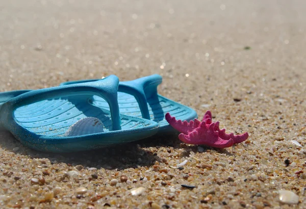 Strand tijd — Stockfoto