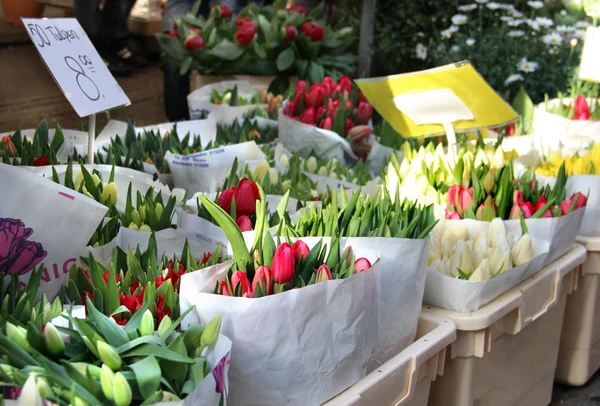 花卉市场 — 图库照片