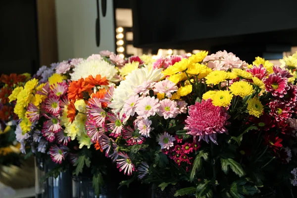 Gran mezcla de increíbles flores multicolores — Foto de Stock