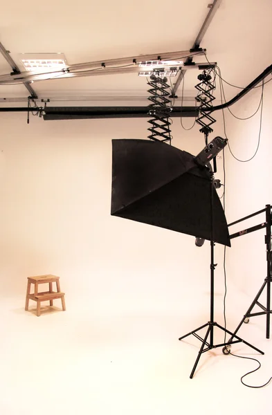 Professional photo studio and equipment — Stock Photo, Image