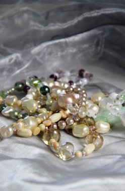 vitrin güzel lüks bijou ve mücevherler