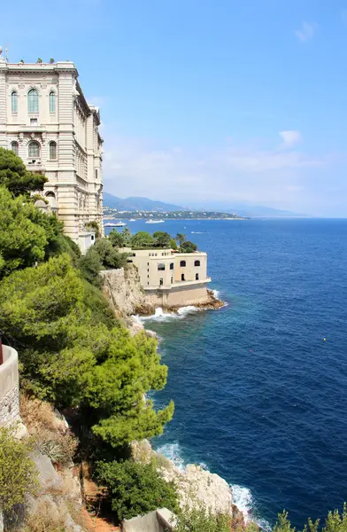 Město Monte carlo, Monako, provence — Stock fotografie