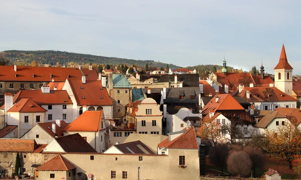 美丽的景色的捷克共和国捷克克鲁姆洛夫 — 图库照片