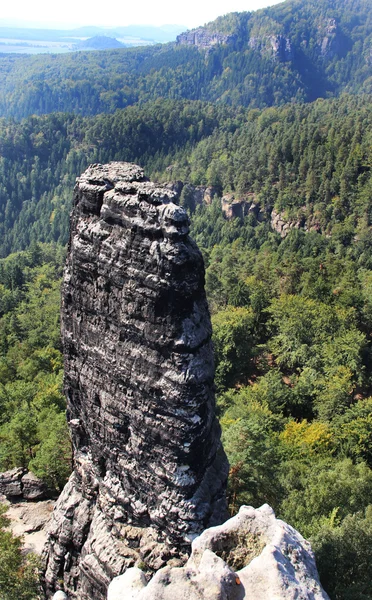 Nemzeti park Cseh Svájc, Cseh Köztársaság — Stock Fotó