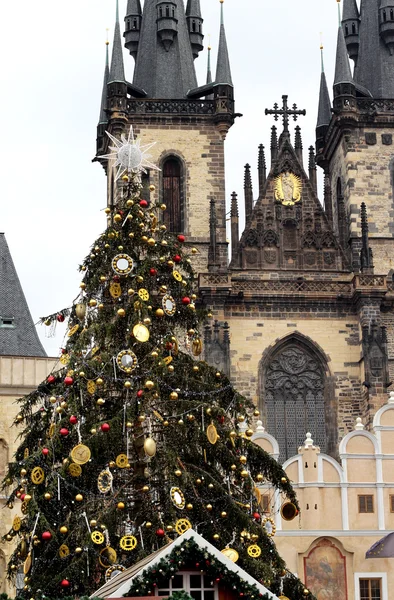 Eglise de Tyn à Prague, République tchèque — Photo