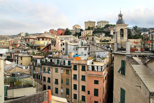 Vacker utsikt över genova, Italien — Stockfoto