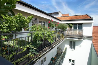 çiçekler çok güzel Teras