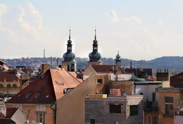 Gyönyörű kilátás nyílik a prágai panoráma — Stock Fotó