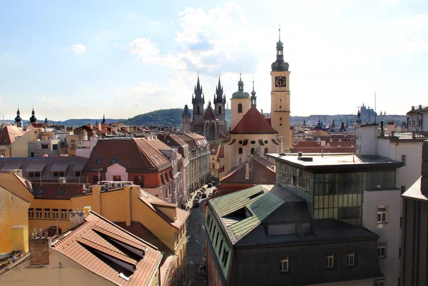 Hermosa vista del panorama de Praga —  Fotos de Stock