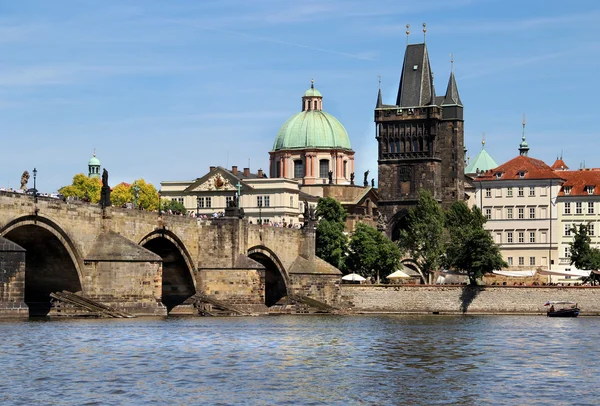 Charles Köprüsü, Prag, Çek Cumhuriyeti — Stok fotoğraf