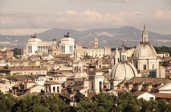 Beau panorama de Rome, Italie — Photo