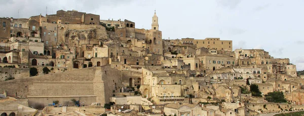 View Matera Unesco World Heritage Italy — Stockfoto