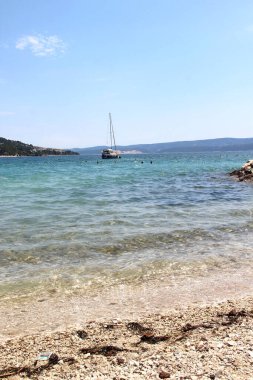 Hırvat plajları ve doğasının güzel manzarası
