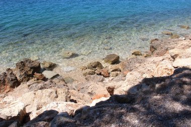 Hırvat plajları ve doğasının güzel manzarası