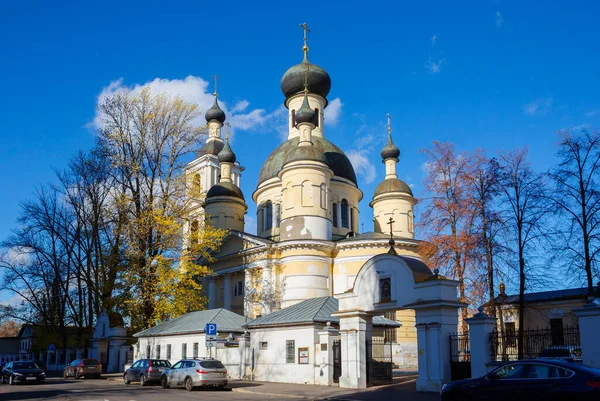 Moscú Rusia Octubre 2021 Iglesia Trinidad Dadora Vida Esta Iglesia — Foto de Stock