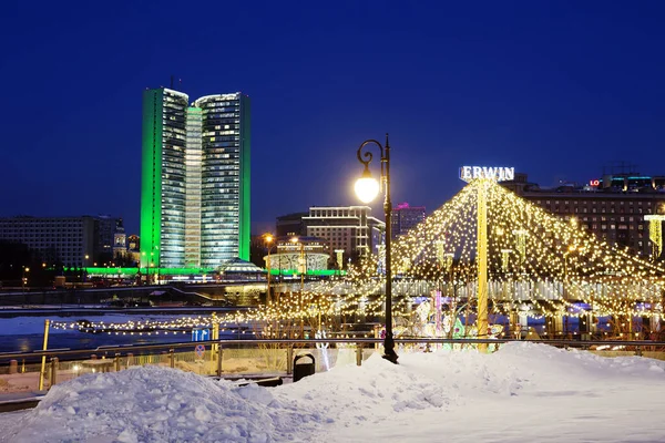 Moscú Rusia Enero 2022 Vista Del Edificio Del Gobierno Ciudad —  Fotos de Stock