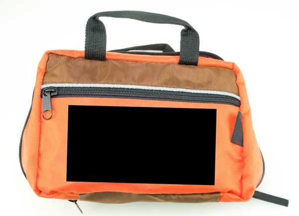 Oranje tas — Stockfoto