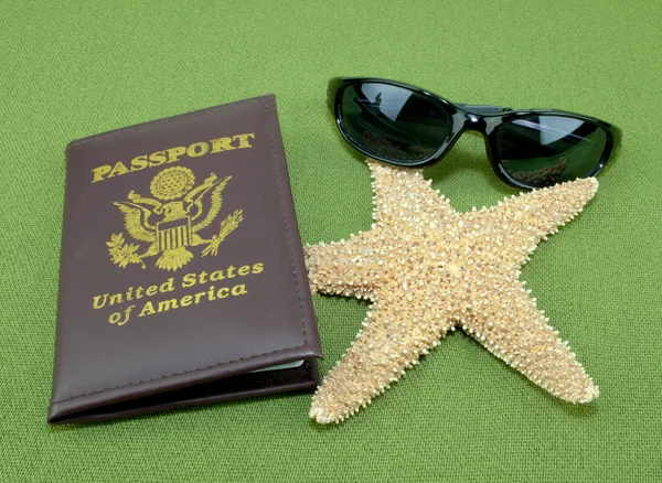 Διακοπές διαβατήριο — Φωτογραφία Αρχείου