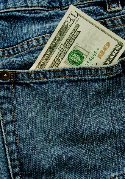 Twenty Dollar Bill — Stock Photo, Image