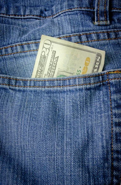 Cash From Behind — Stock Photo, Image