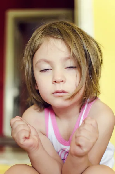 Sleepy girl — Stock Photo, Image