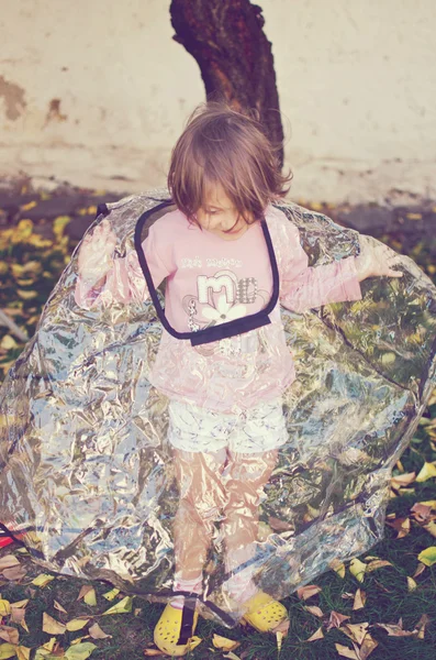 Mischievous girl — Stock Photo, Image