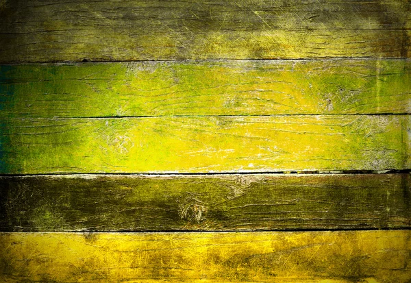 Grunge Weathered pintado tábuas de madeira — Fotografia de Stock