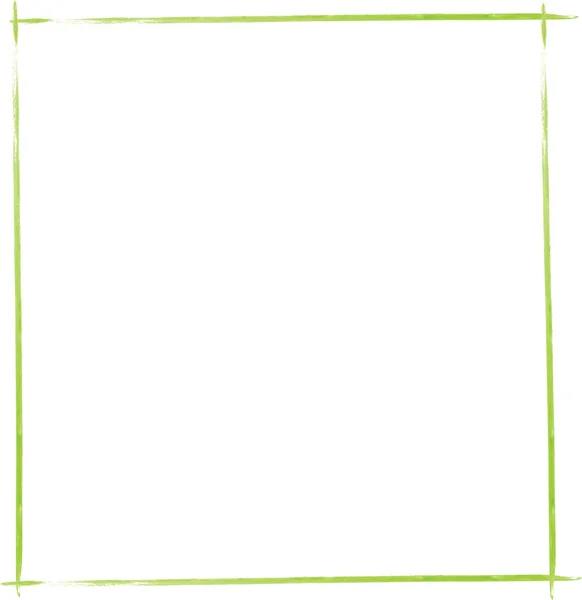 Зеленая рамка — стоковый вектор